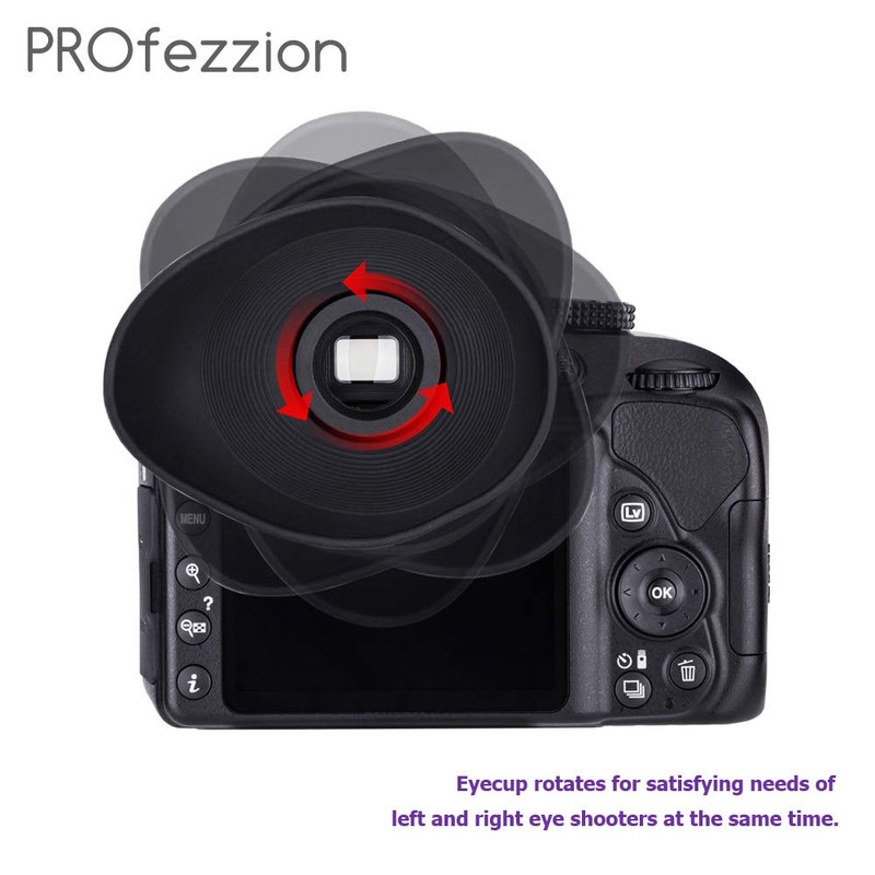 PROfezzion Eyecup Eyepiece Viewfinder for Canon EOS 6D, 6D Mark