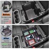 RUNROAD Center Console Organizer Tray Compatible with 2019-2022 Chevy Silverado