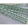 10pcs of Green Scalloped Edged 14count aida Fabric Bookmarks to