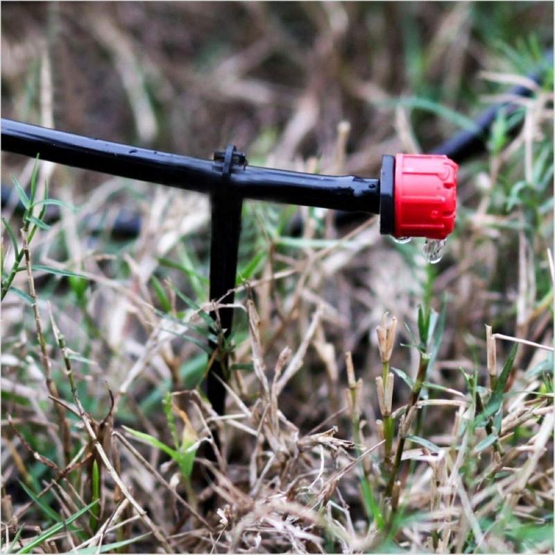 Balter-D 200 Pack Irrigation Drip Support Stakes 1/4 Inch Tubing