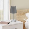 Monzana® Bedside Table Lamp Anthracite Table Lamp Height 32 cm