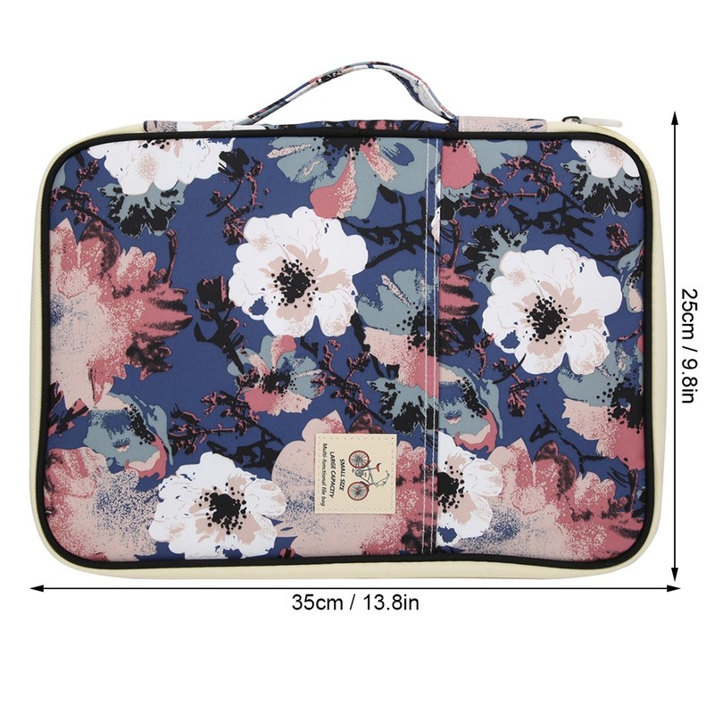 A4 Multi Function Briefcase File Folder Meeting Document Organizer Office