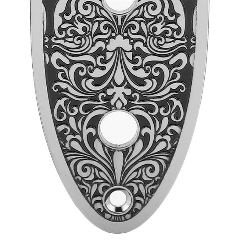 Bass Control Plate Aluminum Alloy Carved Board Volume Switch for