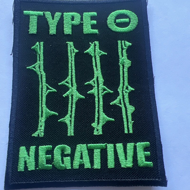 TYPE O NEGATIVE OCTOBER RUST EMBROIDERED PATCH