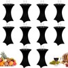 Linyuthia Spandex Cocktail Table Cover Bulk 24 x 43 Inch