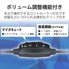 Elecom HS-HP29TBK Headset, 4 Pole Mini Plug, Overhead, Wired Single