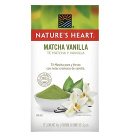 Nature’s Heart Te Matcha y Vainilla natural 20 tea bags