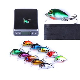 56 pcs Mixed Fish Crankbait Lure Set! Bass Crappie Walleye Pike All Fishing! Lures!