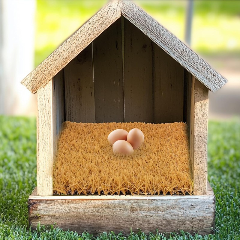 Nesting Pads for Chicken Coop Accessories, 6 Pack 12"x 12"
