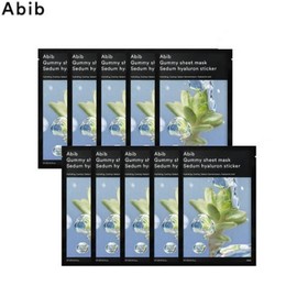 ABIB Gummy Sheet Mask Hyaluron Sedum Hyaluron Sticker 27ml*10ea