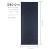YoiYee 360 Grit Wet & Dry Sandpaper Sheets, 23 x
