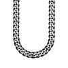 s. Oliver Mens Stainless Steel Necklace Curb Chain 50 cm