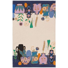 Danica Studio Still Life Cotton Linen Blend Kitchen Towel 18 x 28 inches, Set of 2