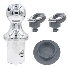 60618 Puck System Gooseneck Hitch Ball Kit Replacement for Dodge RAM 2500 3500, 2-5/16 Inch Gooseneck Ball, 30000 lbs GTW / 7500 lbs VTW