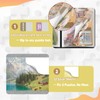 Puzzle Storage with Central Mesh Window，Puzzle Binder with Puzzles Stickers