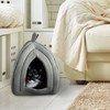 Pyramid Cat Bed - Cat Houses for Indoor Cats with