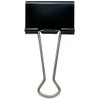 Rapesco FBC250B1 25 mm Foldback Clips, Black, Pack of 10