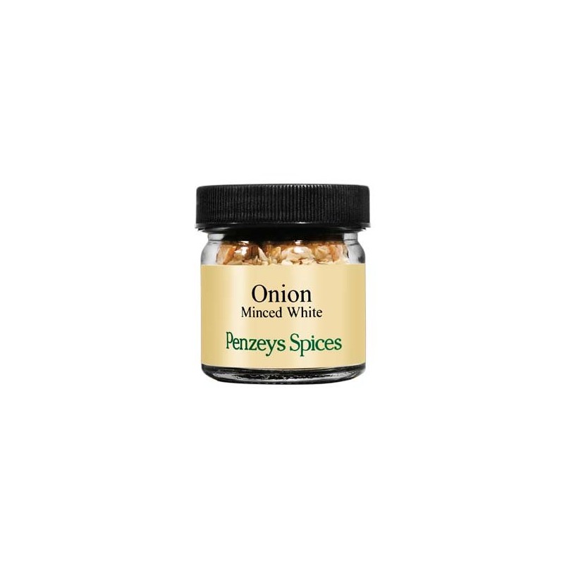 Onions Minced White By Penzeys Spices .7 oz 1/4 cup