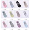 Women's Yoga Pilates Socks with Cross Strap for Indoor Sports, Beginner-Friendly (Spring/Autumn) Size/Black 20ea