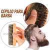 2 Piezas kit Afeitado Perfecto Jabon Crema Afeitar Barber Bigote