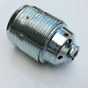 Socket E27 Metal Chrome Coloured M10 x 1 Thread Lamp
