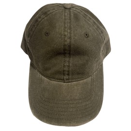 Komatsu Hat - 2223 Vintage Quality Embroidered Adjustable Cap Golf Dad Baseball, Stonewashed Canvas Green