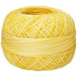 Handy Hands Lizbeth Size 80 HH80170 Cotton Thread, Pineapple Parfait