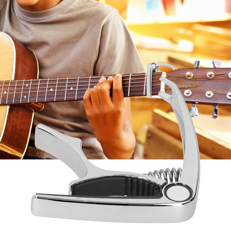 Guitar Capo 2 in 1 Zinc Alloy Multifunctional Professional Musical