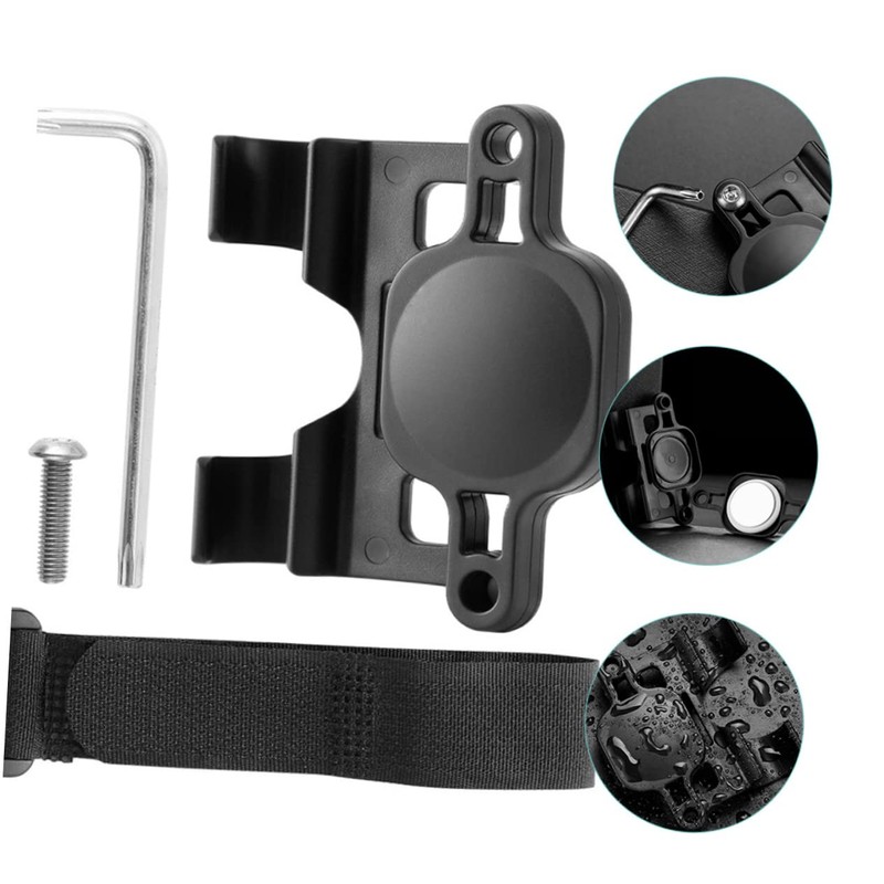 WHAMVOX 1set Bike Supplies Frame Bracket Locator Protective Cover Scratch-resistant