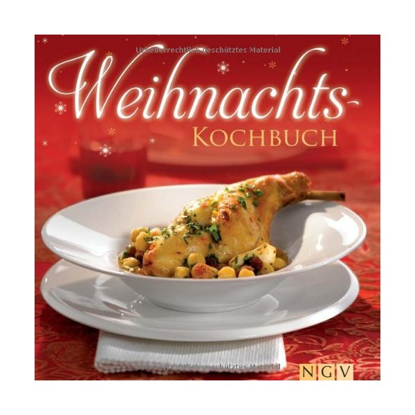 Weihnachtsmenü-Set: Weihnachts-Kochbuch und traumhafte Tischdekoration
