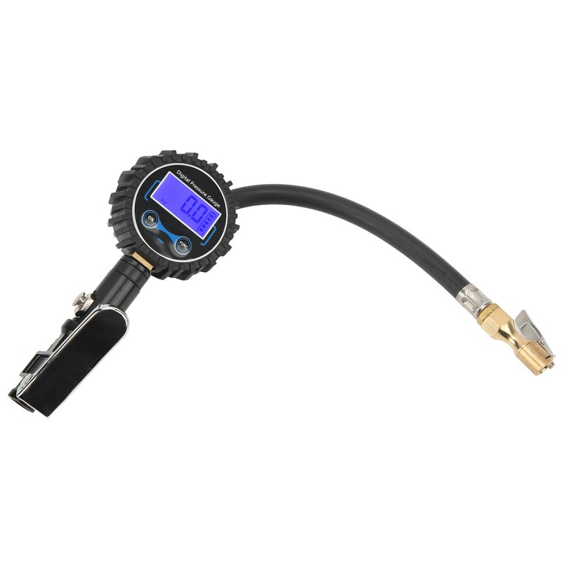 0‑200PSI Tire Inflator with Tire Pressure Gauge LCD Digital Display