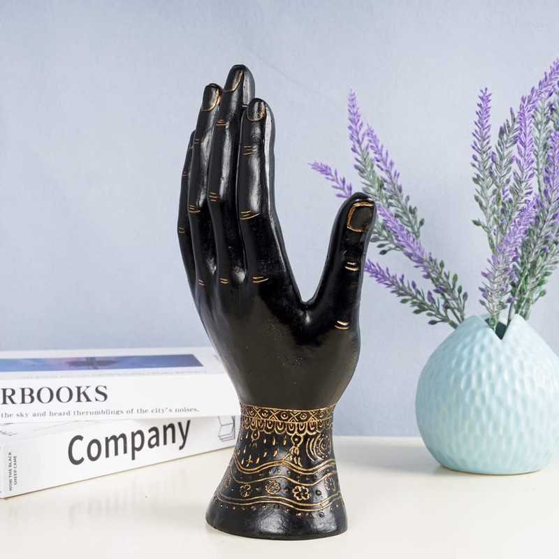 Palmistry Hand Resin Statue Telling Palm Reading, Ancient Mystical Palm