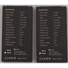 Scream Safe Personal Protection Alarm - Two Devices