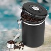 Ohtomber Coffee Canister Storage Container - 22OZ Stainless Steel Airtight