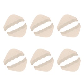 Mobestech 6pairs Toe Protection Pad Heel Pads Cracked Heel Repair Shoe Head Cushion Thicken Insoles Comfortable Inserts for Shoes