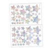 STOBAZA 4 Sets Collision Window Decals Star Stickers Aesthetic Window