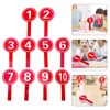 Alipis 10Pcs Holding a Handheld Auction Paddles Score Paddles Voting