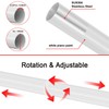 Tanxih U Shower Curtain Rod Adjustable Stainless Steel U Shaped