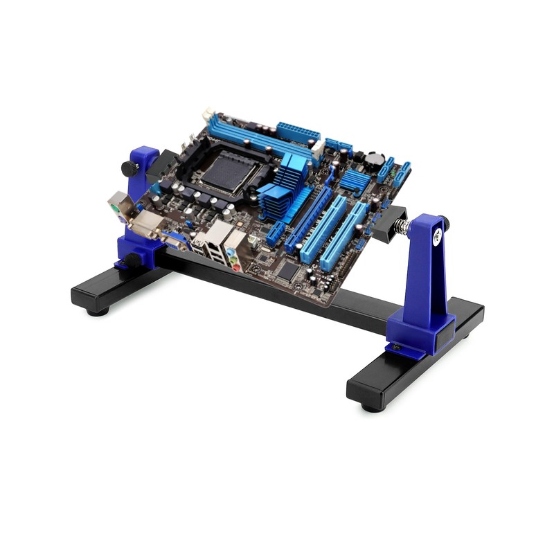 QWORK Adjustable Printed Circuit Board Holder Frame, PCB Holder Frame
