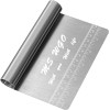 MS WGO Pro Dough Pastry Scraper/Cutter