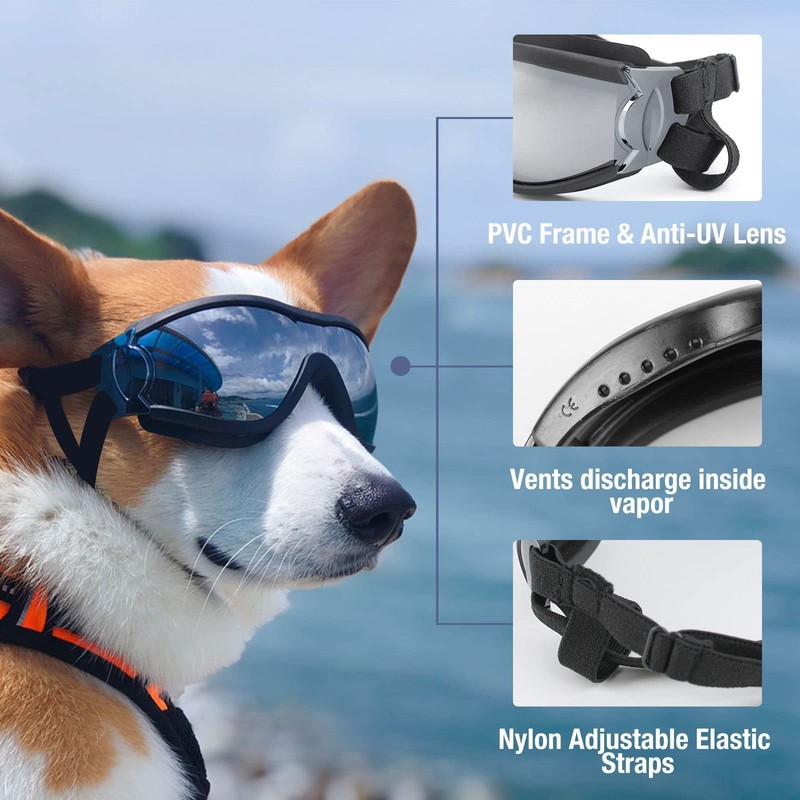 Namsan Namsan Dog Goggles Anti-UV Pet Sunglasses Waterproof Windproof Eye
