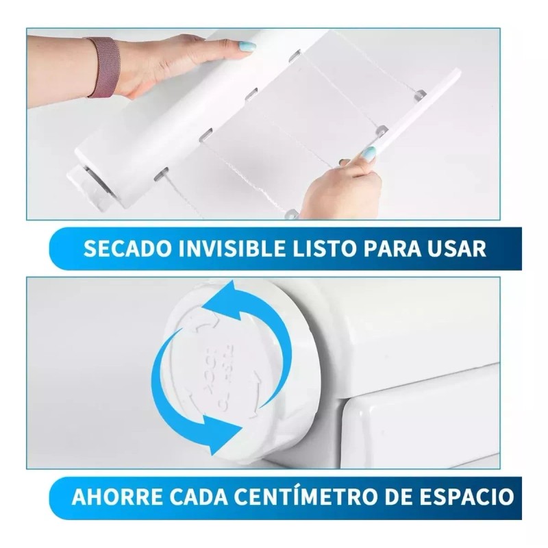 Disa Tendedero Retráctil Disa 4 Líneas Re4-15 - T1515