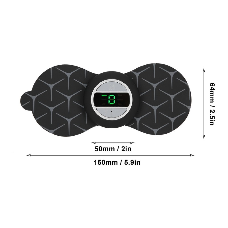 Mini EMS Massager Pain Fatigue Relieve Shoulder Waist Back Electric