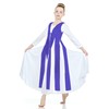 Danzcue Túnica para mujer (vestido no incluido), Púrpura profundo, S