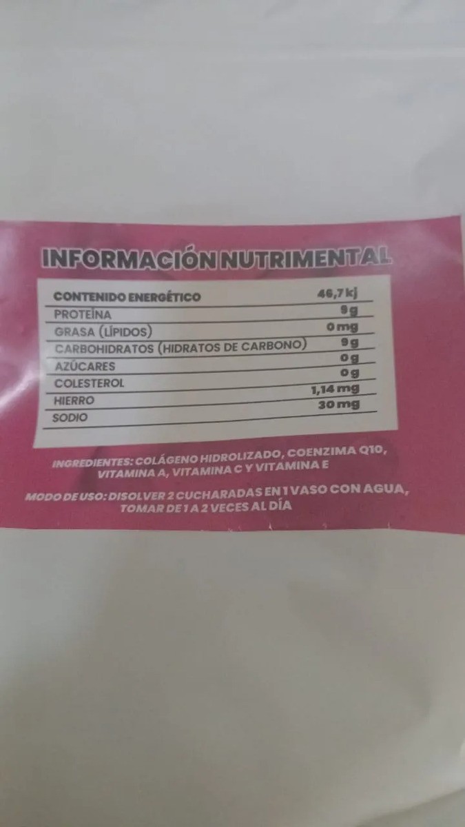 Colageno Hidrolizado Con Vitaminas A ,c Y E