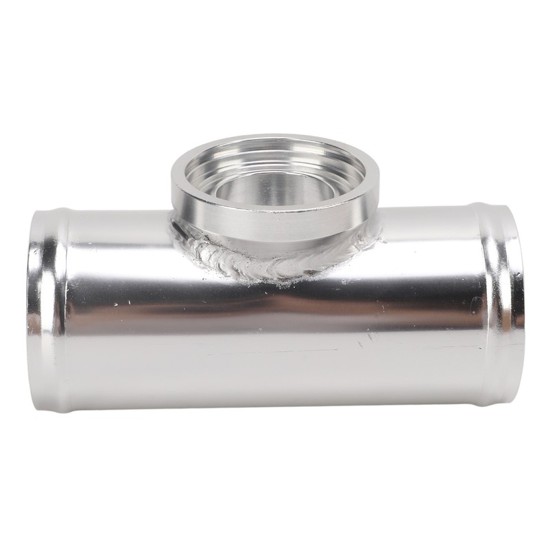 2.5in Blow Off Valve Flange Aluminum Alloy Silver Rustproof Universal