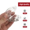 HiLKCO 1.18in (30mm) Transparent Lockout Box for Emergency Stop Wall
