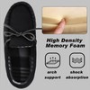 NCCB Boys Slippers Girls Slippers Moccasin Memory Foam Winter Nonslip