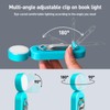 VAVOFO USB Rechargeable Book Light, Blue Light Blocking, Amber Light