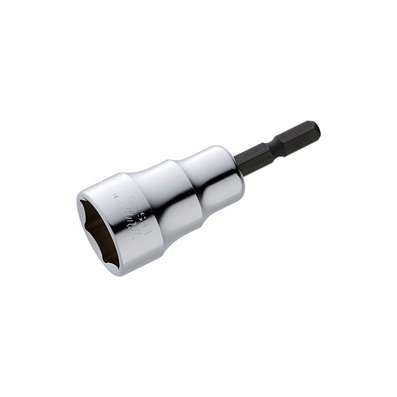 TOP Short Socket for Electric Drills, EHS-19, Opposite Side 0.7